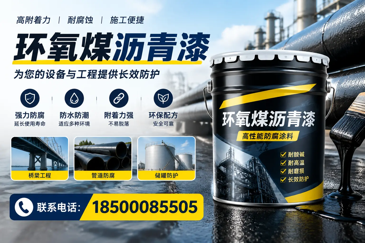 环氧煤沥青漆与其他涂料的对比分析，助力塔城企业决策