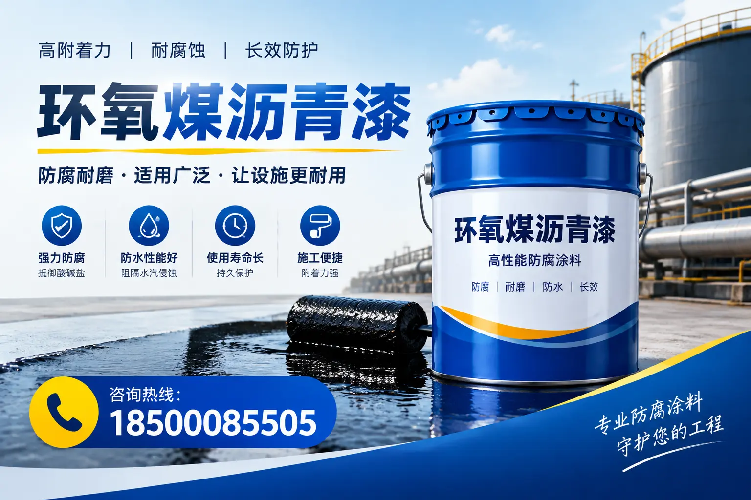 环氧煤沥青漆与其他涂料的对比分析，助力塔城企业决策